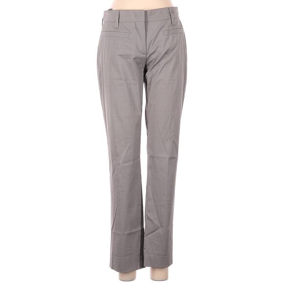 Prada Tailored Straight Leg Pants Trousers Gray Size 38 4 Small - Picture 1 of 9